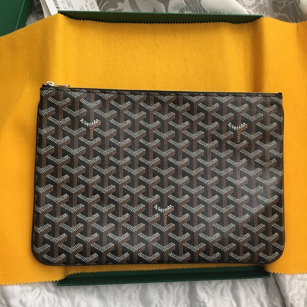 Authentic Goyard Senat Clutch Pouch